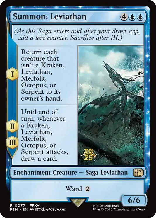 Summon: Leviathan (0077) (Prerelease) - Foil