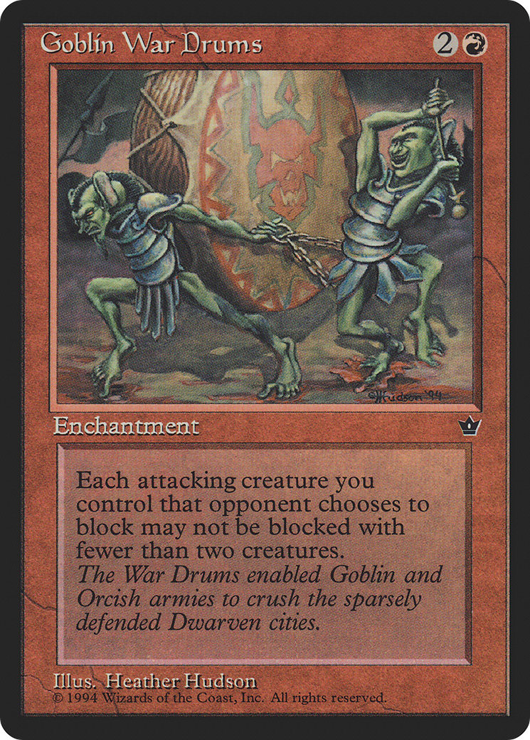 Goblin War Drums (Illus. Heather Hudson)