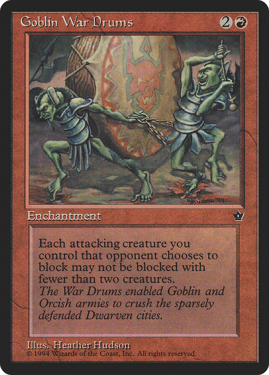 Goblin War Drums (Illus. Heather Hudson)