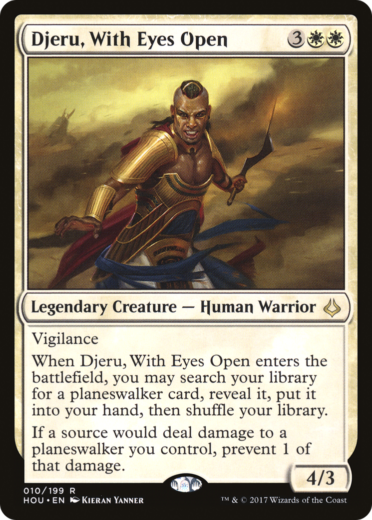 Djeru, With Eyes Open - Foil