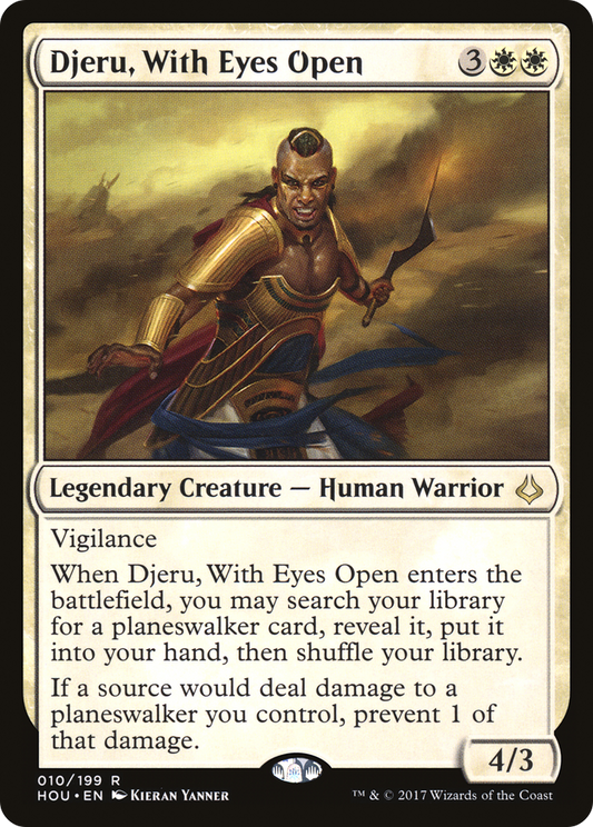 Djeru, With Eyes Open - Foil