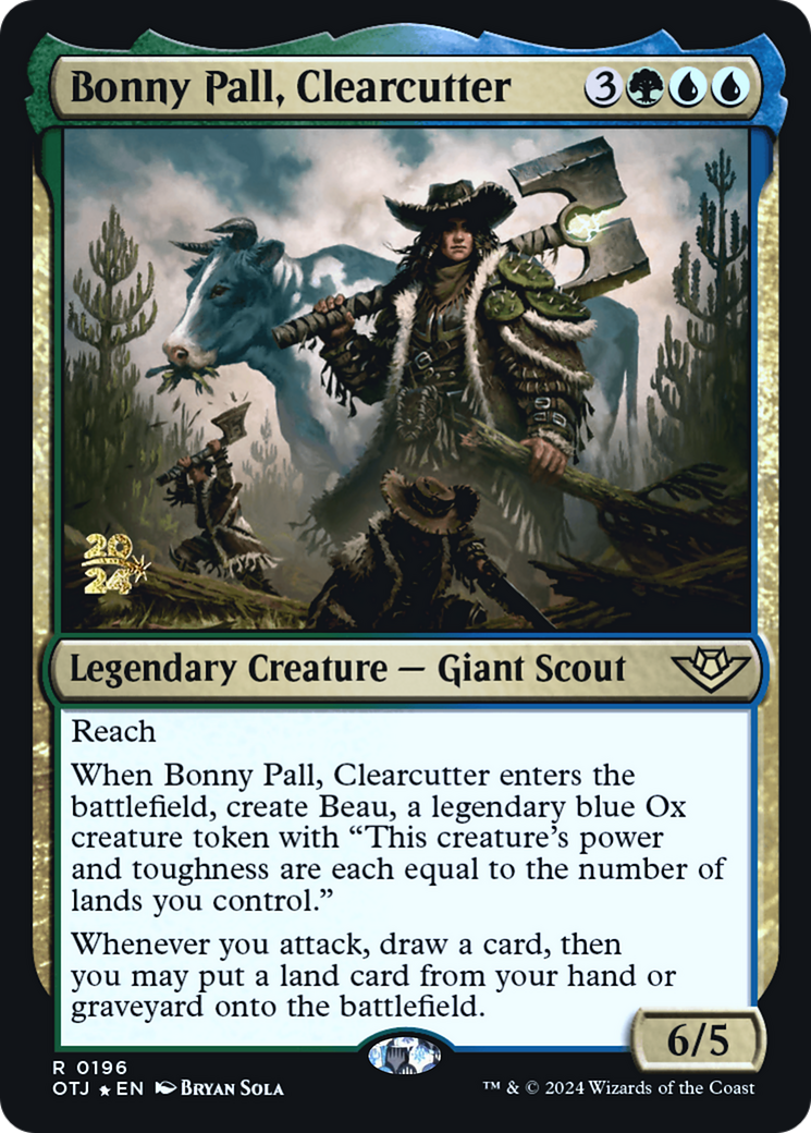 Bonny Pall, Clearcutter (0196) (Prerelease) - Foil