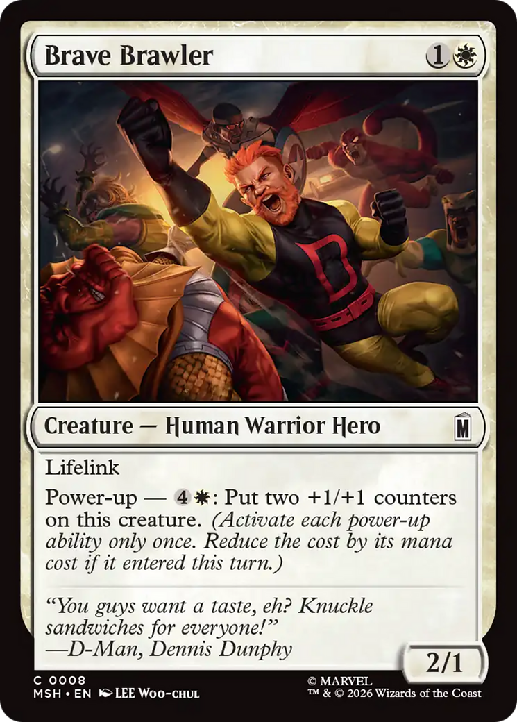 Brave Brawler (MSH) - Foil