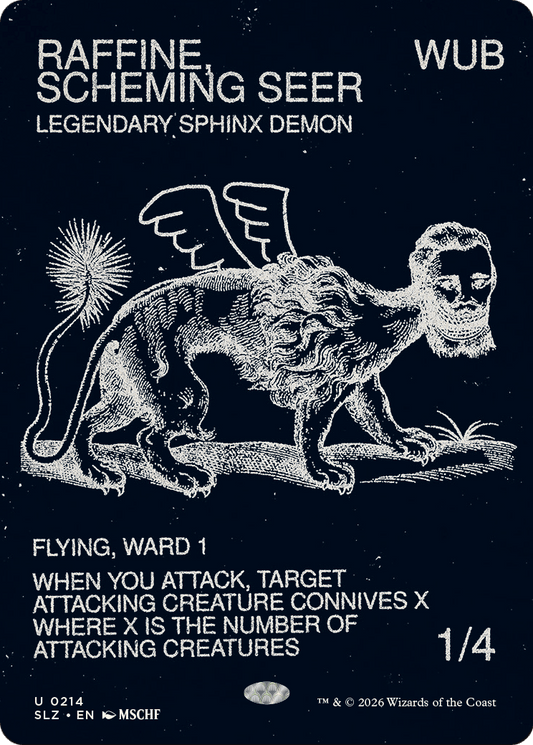 Raffine, Scheming Seer (0214) (Showcase) (SLZ)