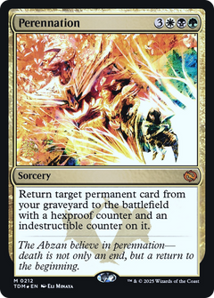 Perennation (0212) (Prerelease) (PTDM) - Foil