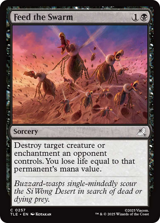 Feed the Swarm - Foil tle