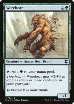 Werebear - Foil