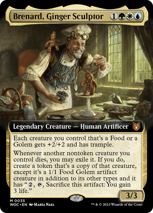 Brenard, Ginger Sculptor (0035) (Extended Art)