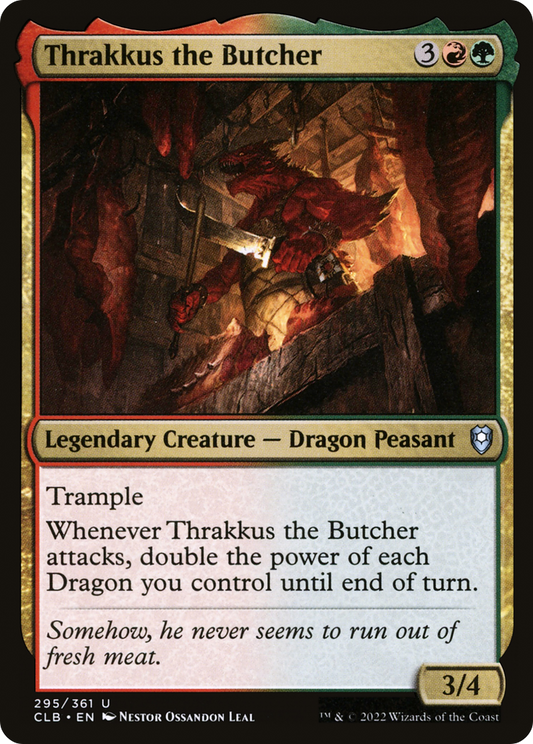 Thrakkus the Butcher - Foil