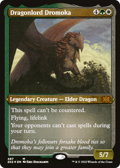 Dragonlord Dromoka - Foil Etched