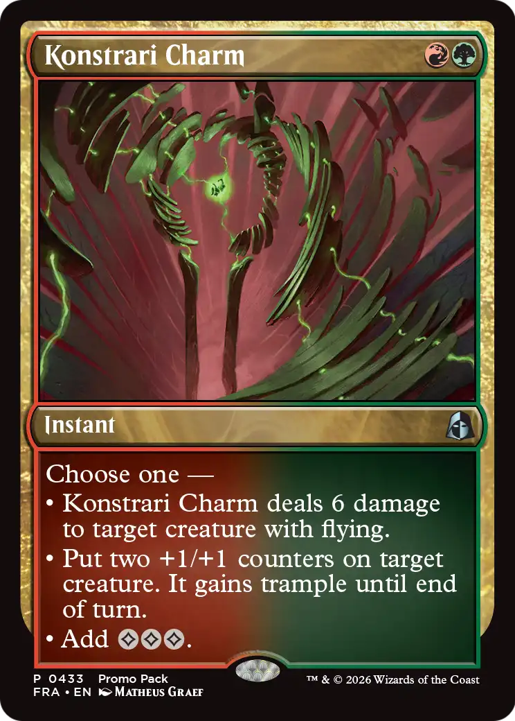 Konstrari Charm (0433) (Promo Pack) (FRA)