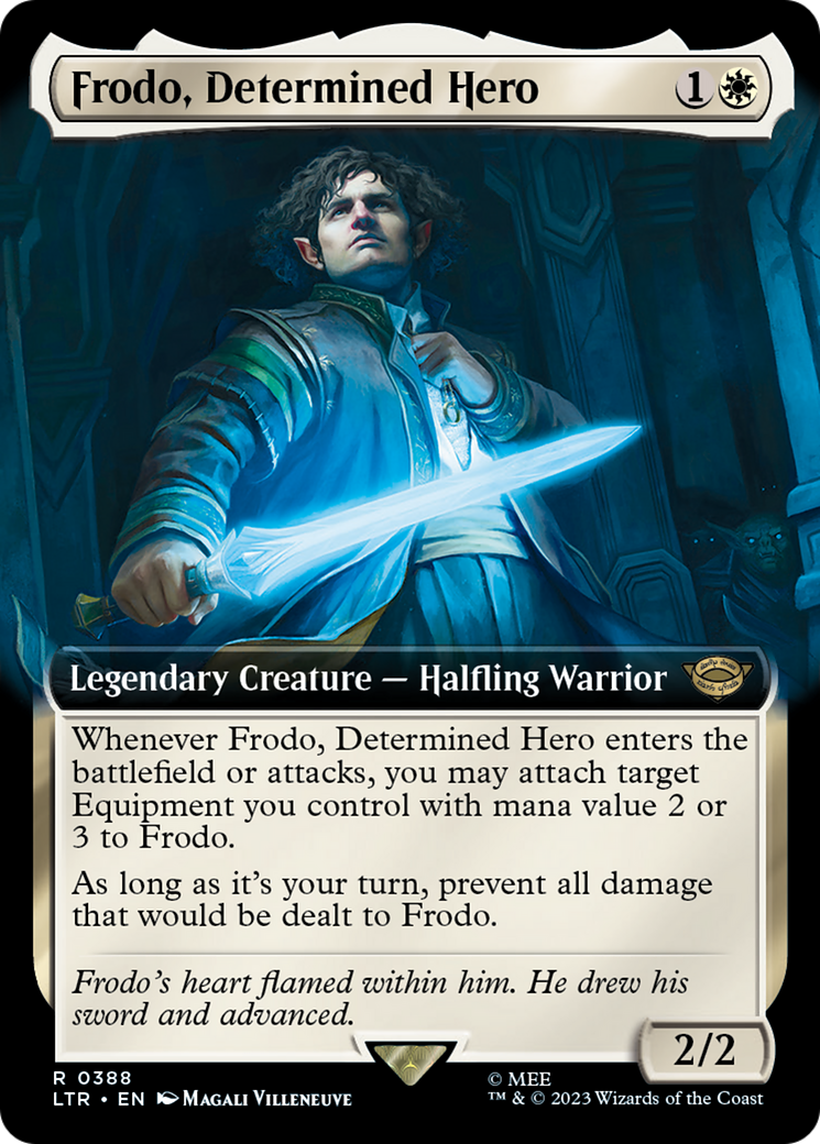 Frodo, Determined Hero (0388) (Extended Art)