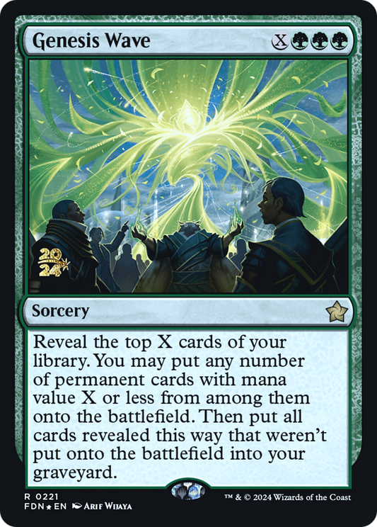 Genesis Wave (0221) (Prerelease) - Foil
