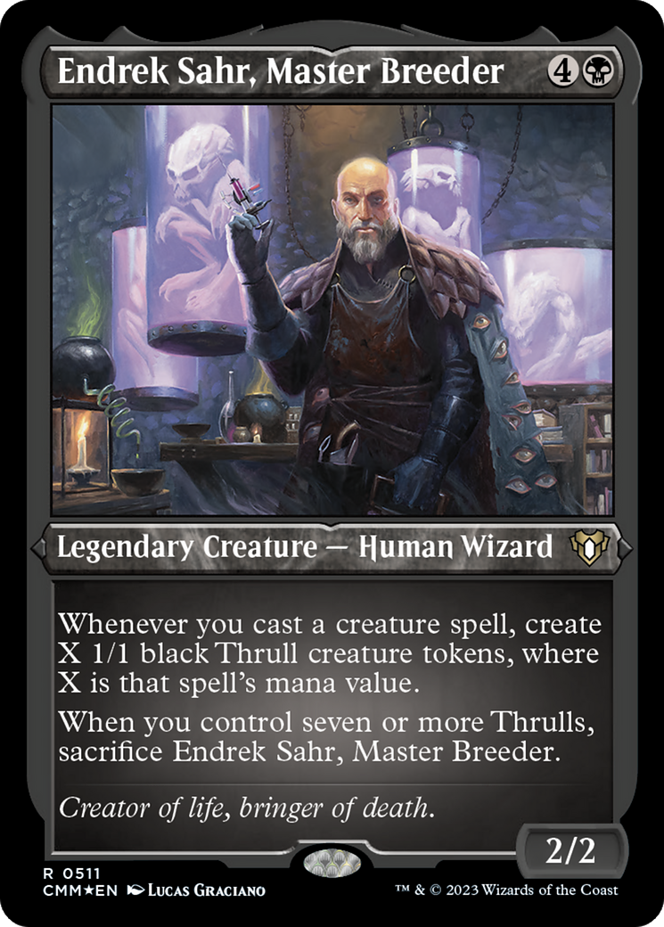 Endrek Sahr, Master Breeder (0511) - Foil Etched
