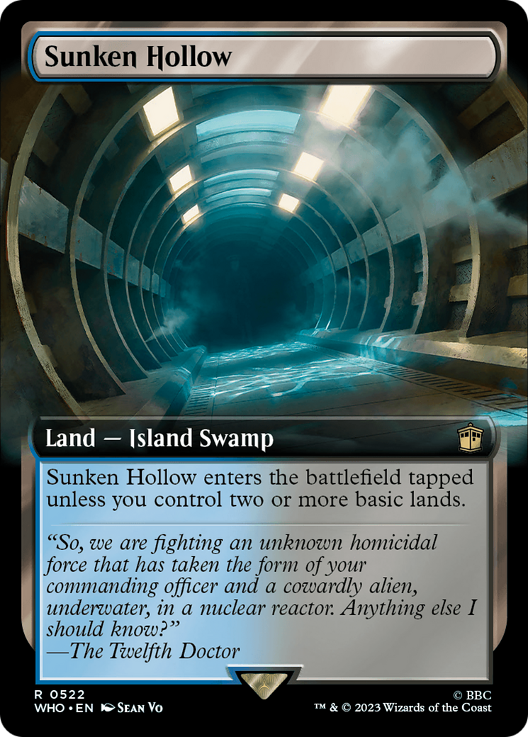 Sunken Hollow (0522) (Extended Art) - Foil