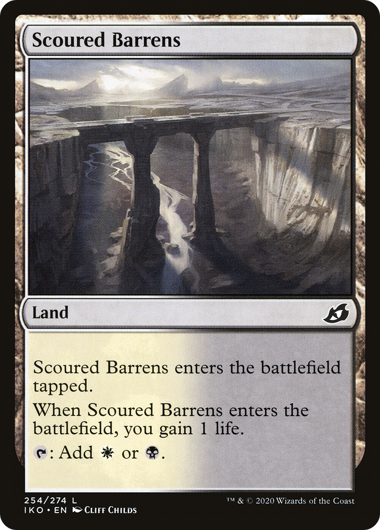 Scoured Barrens - Foil
