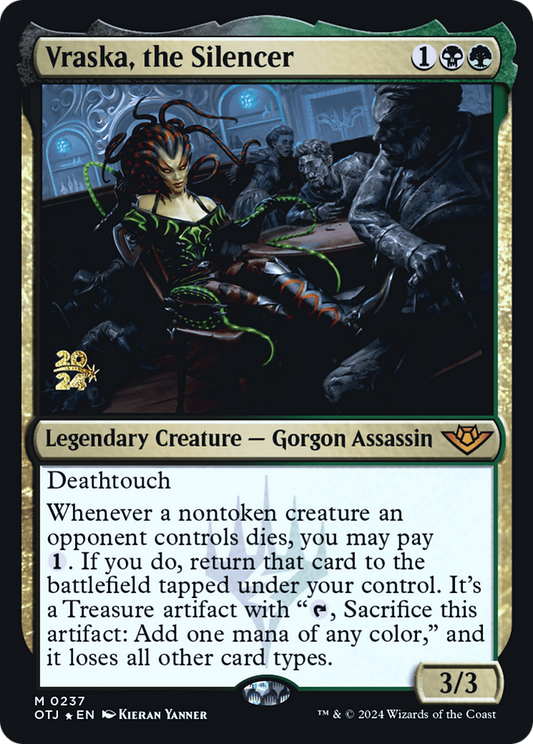 Vraska, the Silencer (0237) (Prerelease) - Foil
