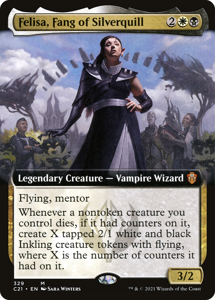 Felisa, Fang of Silverquill (329) (Extended Art)