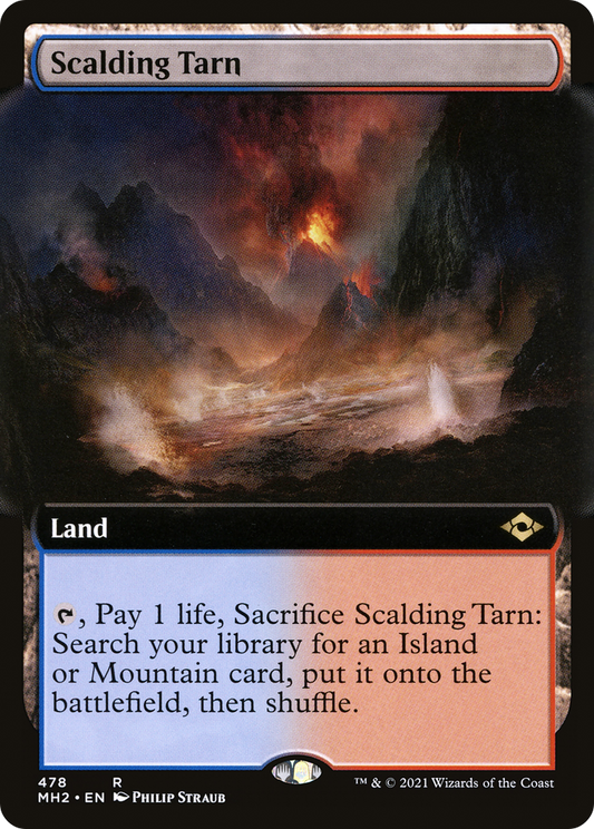 Scalding Tarn (478) (Extended Art)