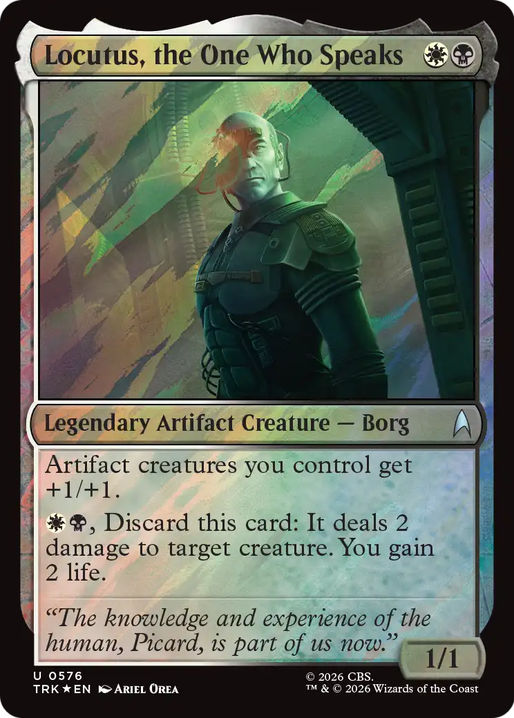 Locutus, the One Who Speaks (TRK) - Surge Foil