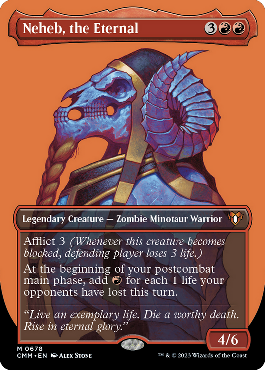 Neheb, the Eternal (0678) (Borderless) - Foil