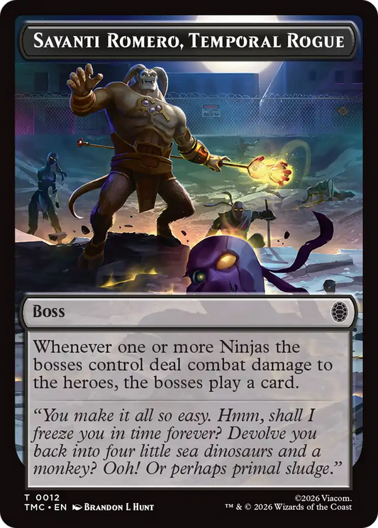 Savanti Romero, Temporal Rogue Token (0012) (TTMC)