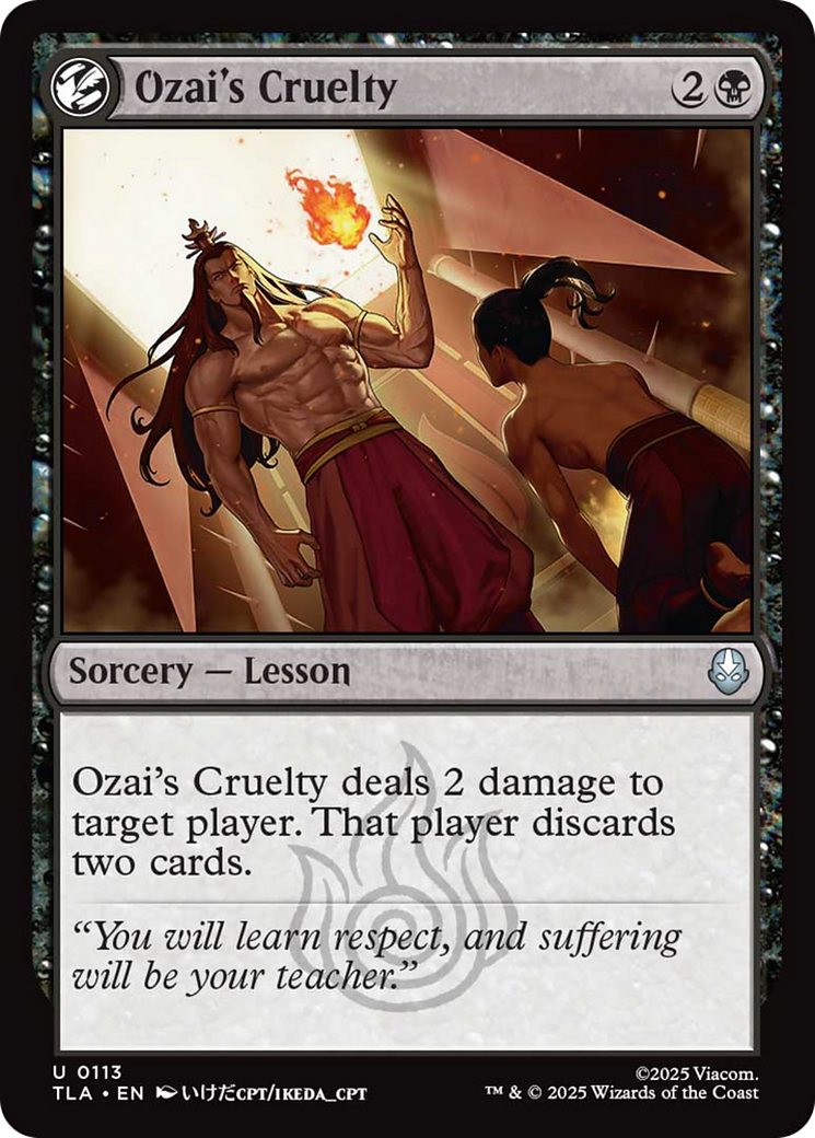Ozai's Cruelty - Foil tla