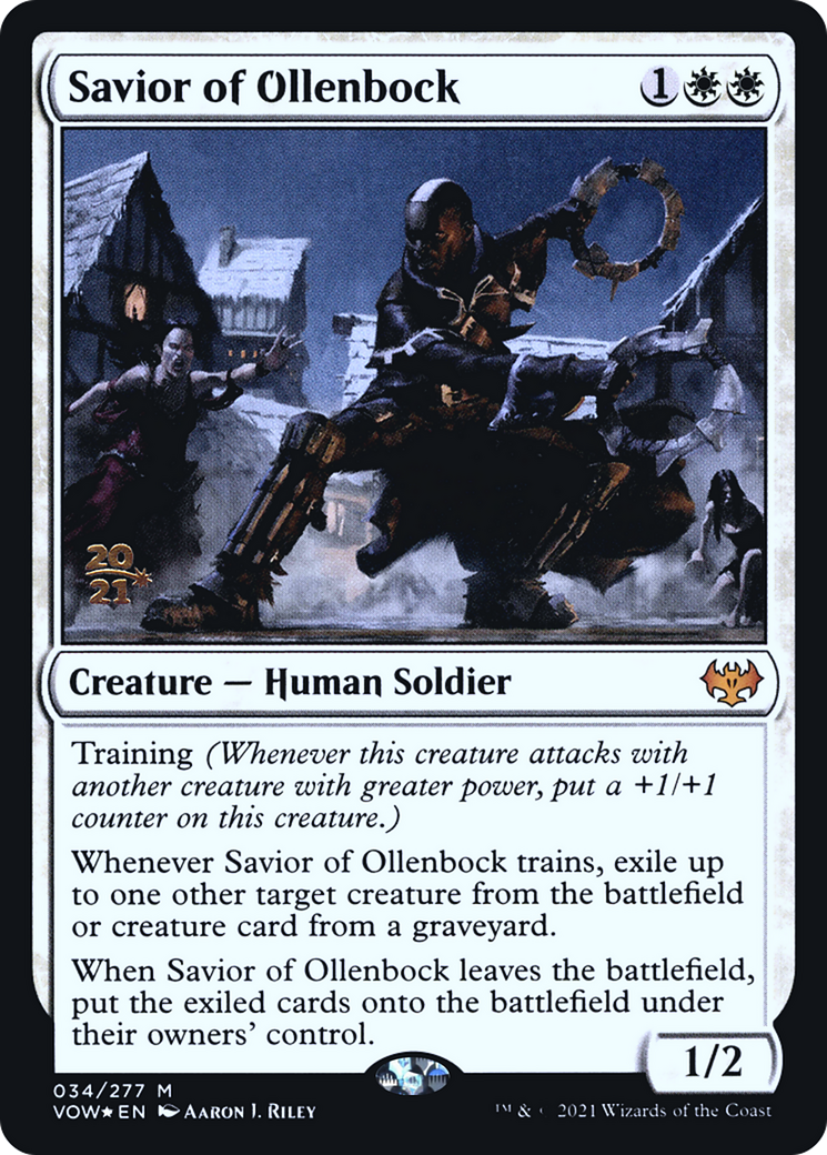 Savior of Ollenbock (034) (Prerelease) - Foil