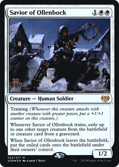 Savior of Ollenbock (034) (Prerelease) - Foil