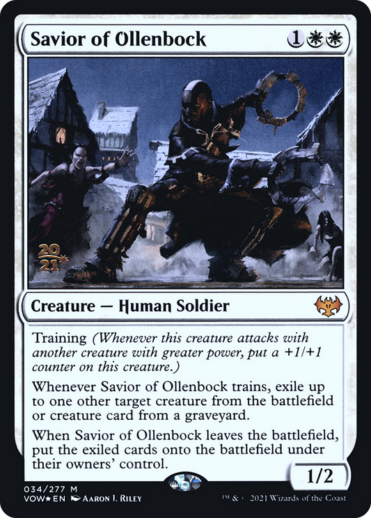 Savior of Ollenbock (034) (Prerelease) - Foil