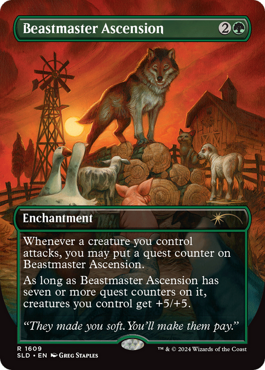 Beastmaster Ascension (1609) (Borderless) - Foil