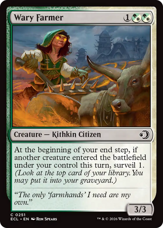Wary Farmer (0251) (ECL) - Foil