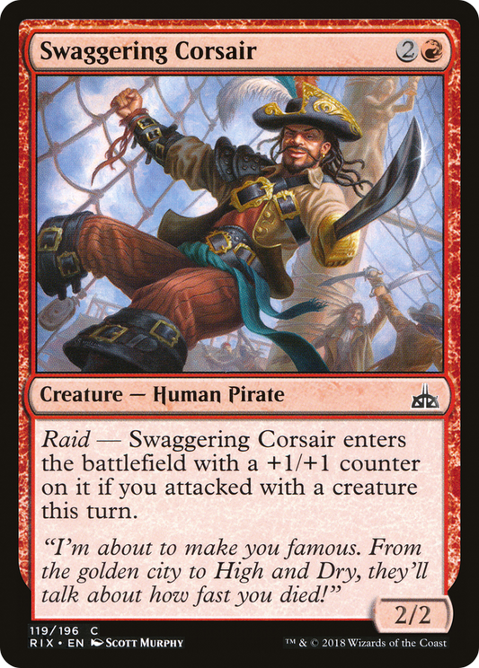 Swaggering Corsair - Foil