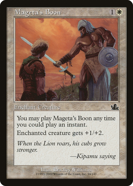 Mageta's Boon - Foil