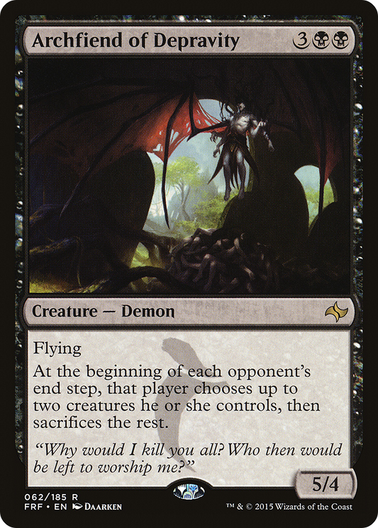 Archfiend of Depravity - Foil