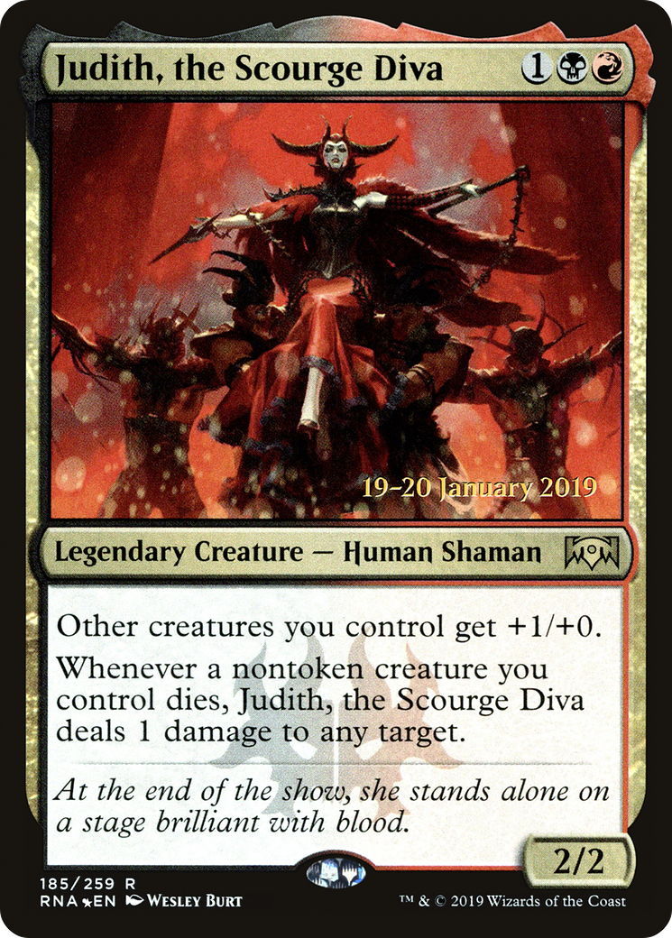 Judith, the Scourge Diva (185) (Prerelease) - Foil