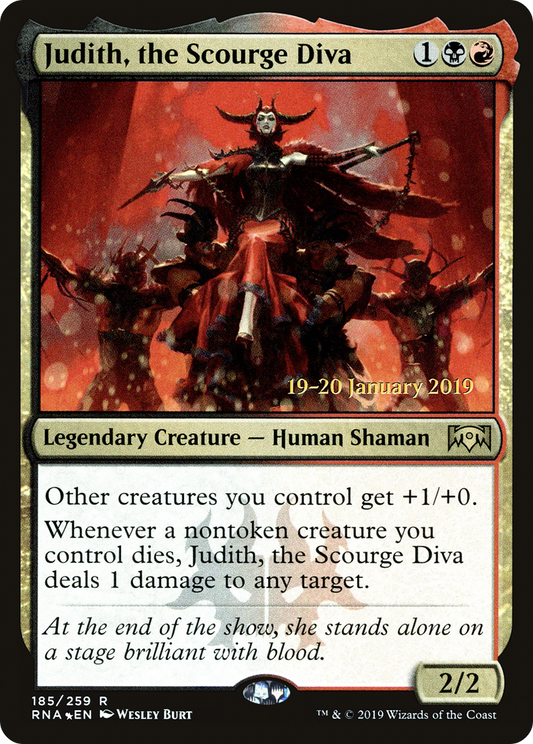 Judith, the Scourge Diva (185) (Prerelease) - Foil