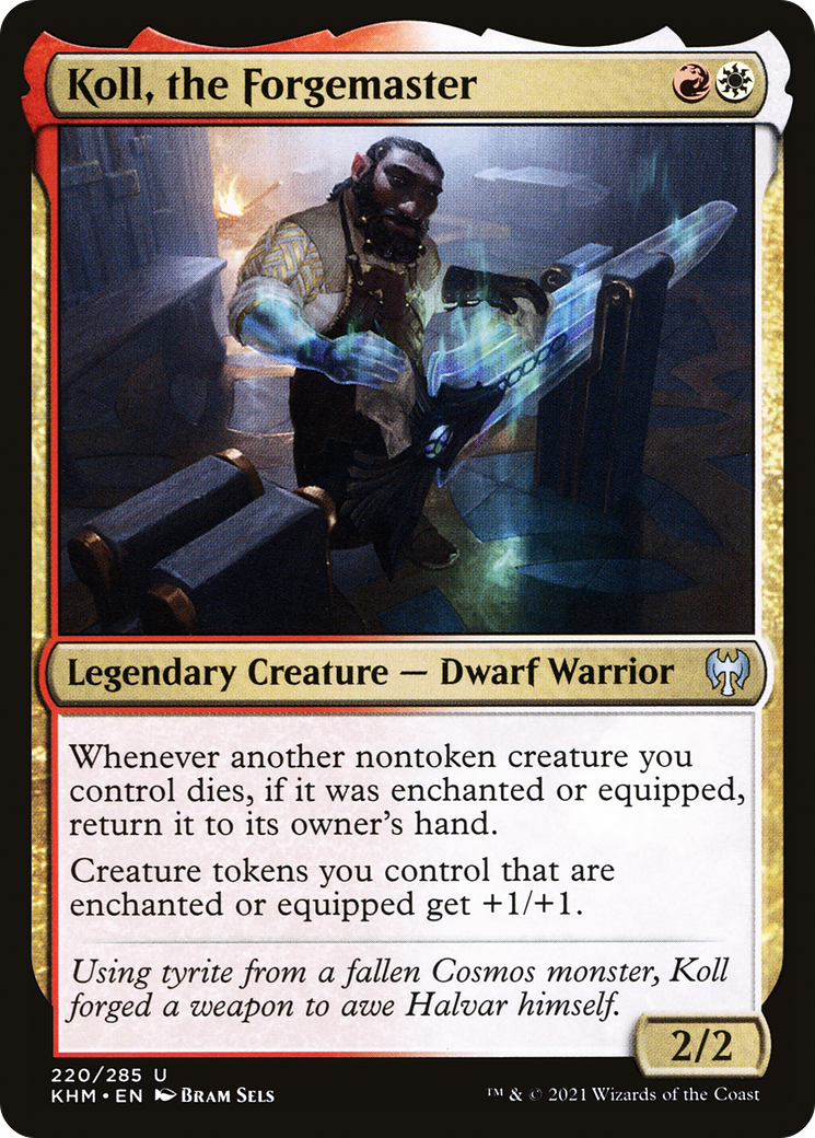 Koll, the Forgemaster - Foil