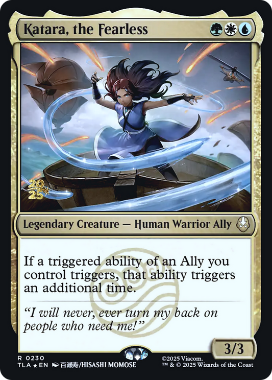 Katara, the Fearless (0230) (Prerelease) (PTLA) - Foil