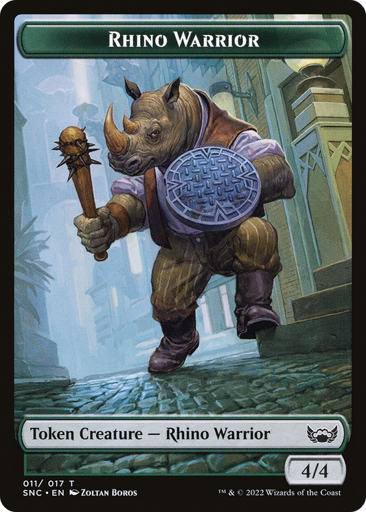 Rhino Warrior Token (011)