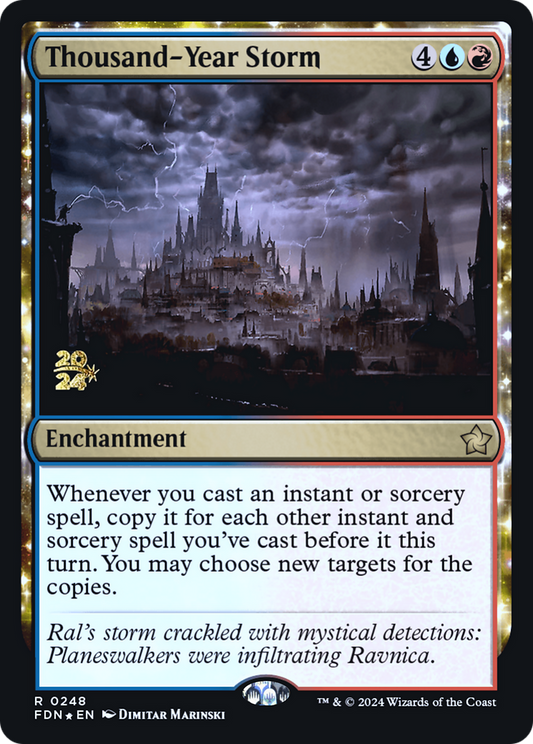 Thousand-Year Storm (0248) (Prerelease) - Foil