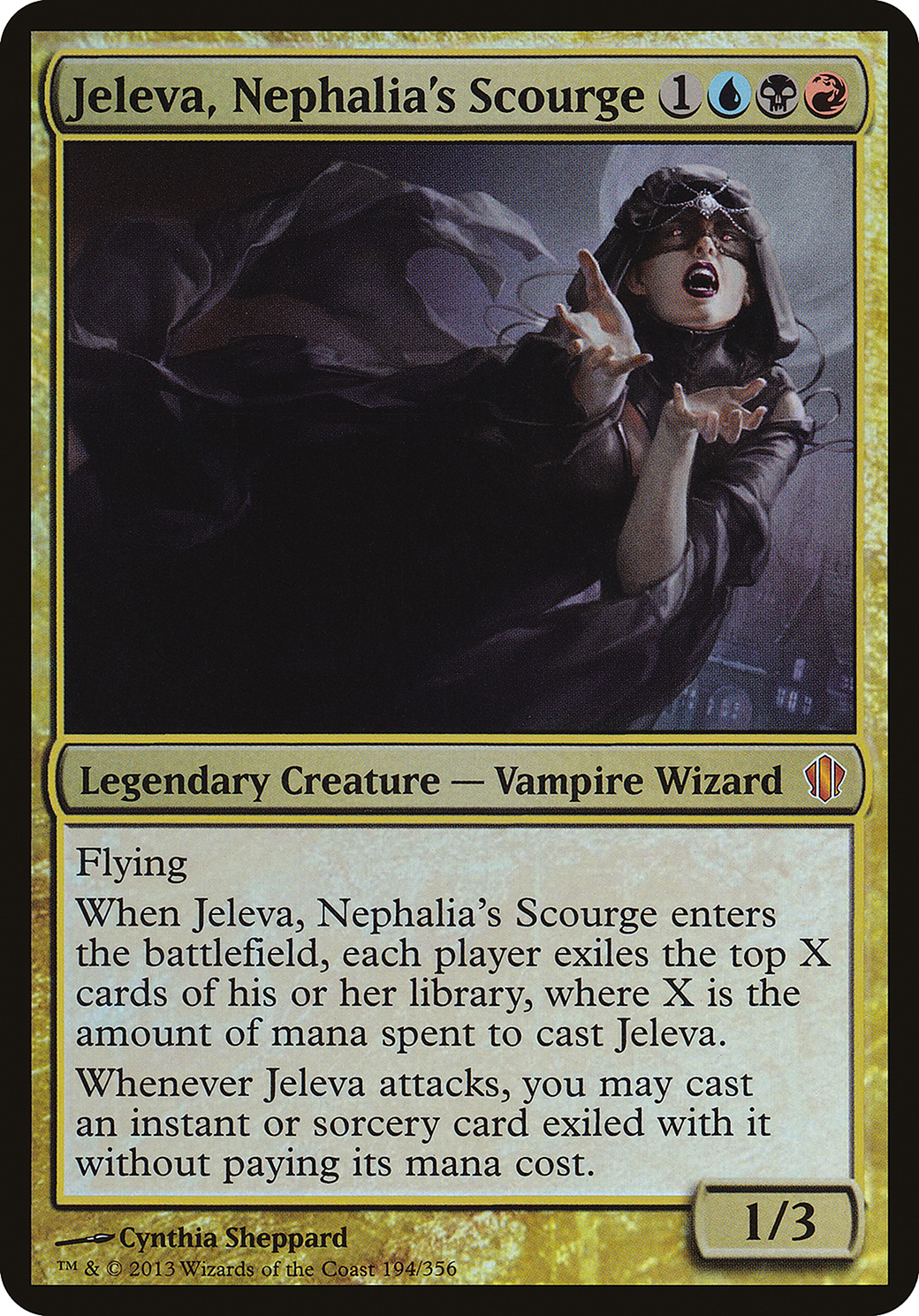 Jeleva, Nephalia's Scourge (Oversized) - Foil