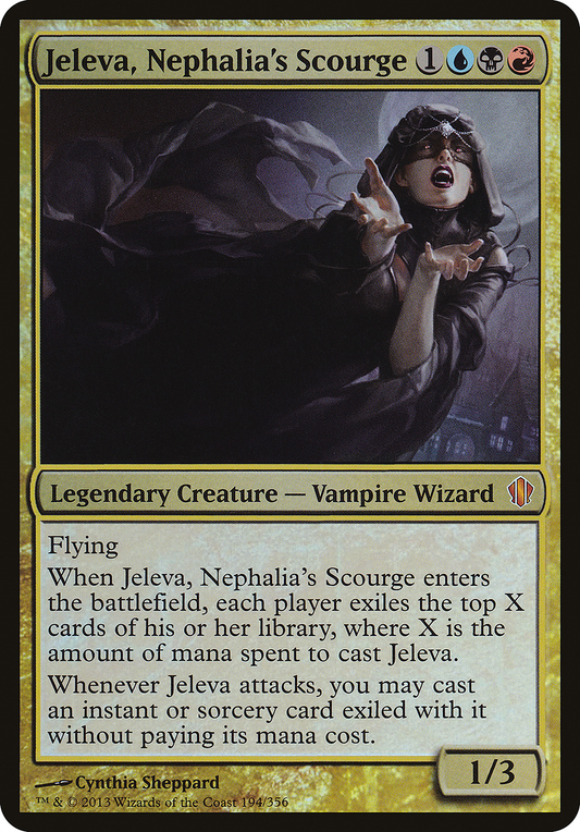 Jeleva, Nephalia's Scourge (Oversized) - Foil