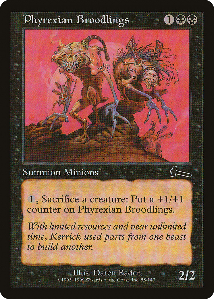 Phyrexian Broodlings - Foil