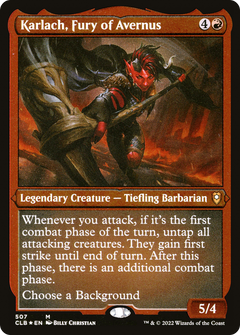 Karlach, Fury of Avernus - Foil Etched