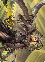 Testament Bearer (23/81) Art Card (AONE) - Gold-Stamped Signature