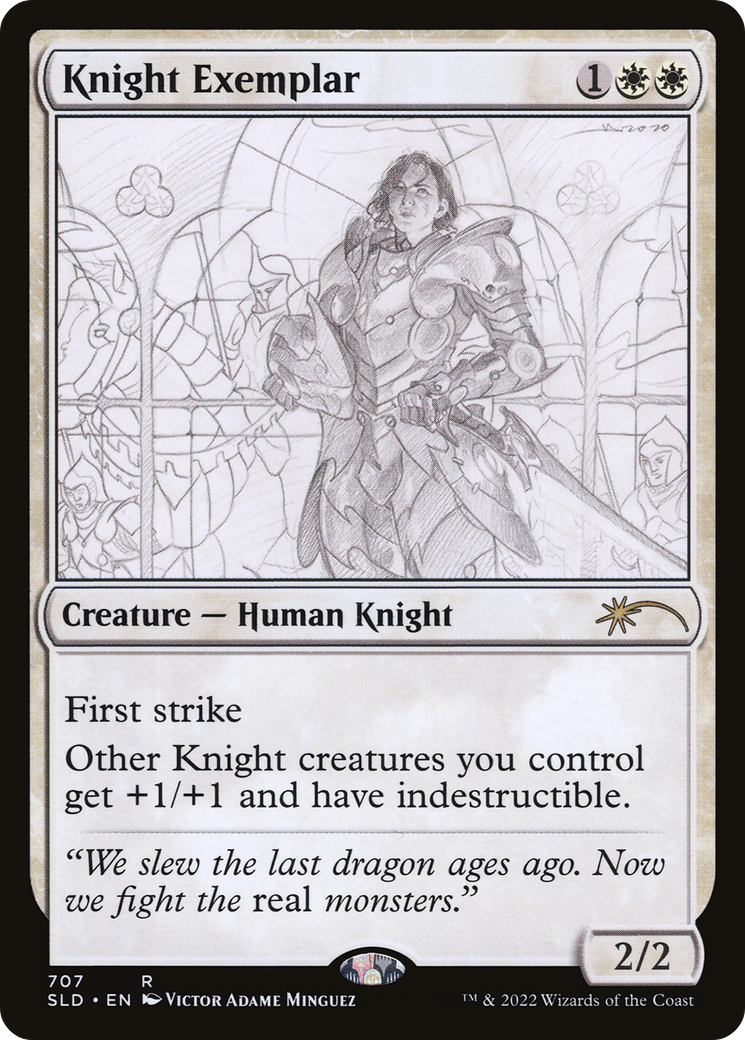Knight Exemplar (707) (Showcase)