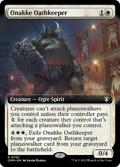 Onakke Oathkeeper (0755) (Extended Art) - Foil