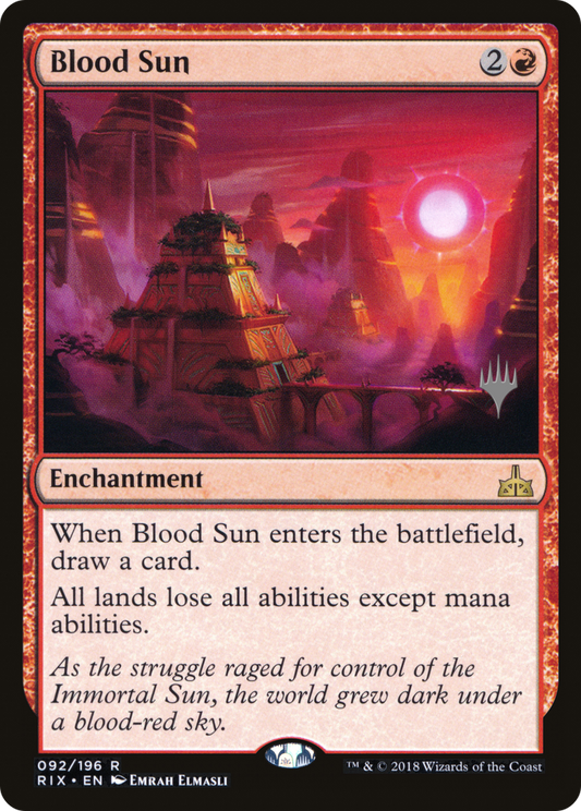 Blood Sun (092) (Promo Pack) - Foil