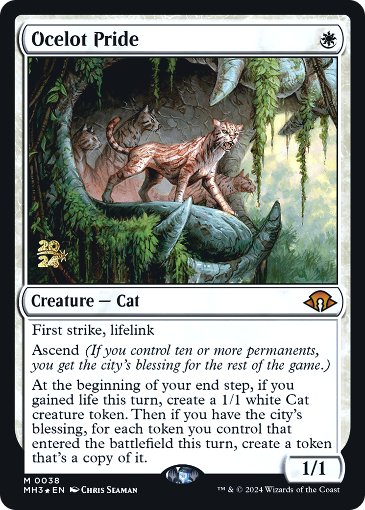 Ocelot Pride (0038) (Prerelease) - Foil